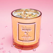 Load image into Gallery viewer, Millionaire Mind$et Crystal Infused Manifestation Candle